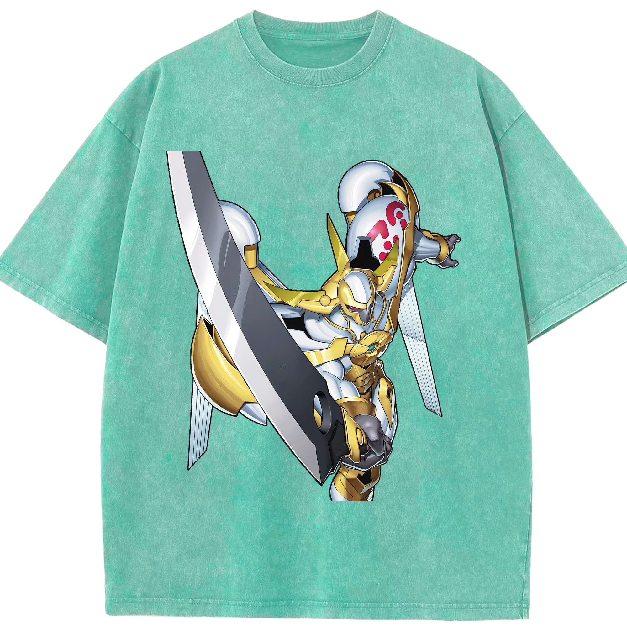 （画像用） 遊☆戯☆王 Yu-Gi-Oh! 綿100% ヴィンテージ風 半袖Tシャツ（フロントプリント）